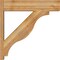 Ekena Millwork Funston Block Rough Sawn Outlooker, Western Red Cedar, 8"W x 34"D x 34"H OUT08X34X34FST05RWR - alternate 4